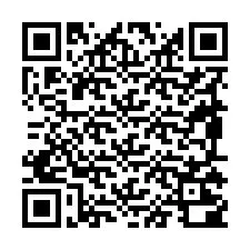 Código QR para número de teléfono +19895200120