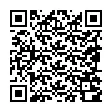 Código QR para número de teléfono +19895200598