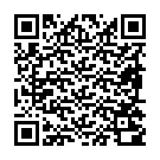 Código QR para número de teléfono +19895200797