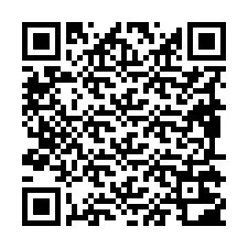 Código QR para número de teléfono +19895202862