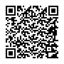 Código QR para número de teléfono +19895202867