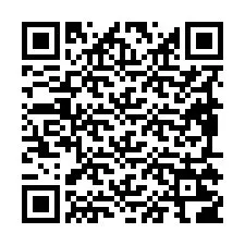 Código QR para número de teléfono +19895206412