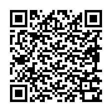 Código QR para número de telefone +19895320106