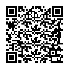 Código QR para número de teléfono +19895320478