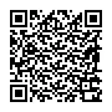 Código QR para número de teléfono +19895320855