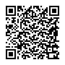 Código QR para número de teléfono +19895320875