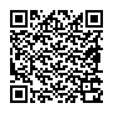 Codice QR per il numero di telefono +19895320899