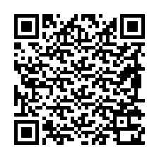 Código QR para número de teléfono +19895320991