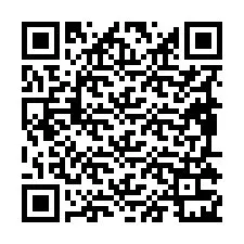 Código QR para número de telefone +19895321252