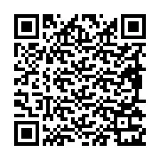 Código QR para número de teléfono +19895321342