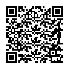 Código QR para número de teléfono +19895321741