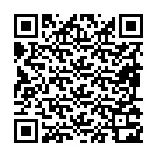 Código QR para número de teléfono +19895322167