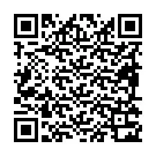 Código QR para número de teléfono +19895322223