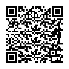 Código QR para número de telefone +19895322247