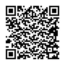 Código QR para número de teléfono +19895322363