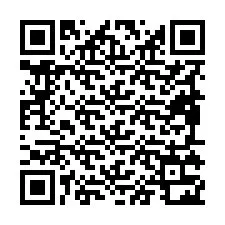 Código QR para número de teléfono +19895322413