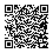 QR-koodi puhelinnumerolle +19895322527