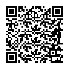 Codice QR per il numero di telefono +19895322577