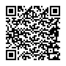 Código QR para número de telefone +19895322597