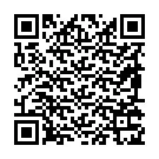 Código QR para número de telefone +19895325981