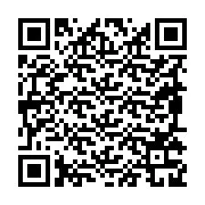 Código QR para número de teléfono +19895329714