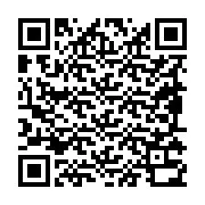 Código QR para número de teléfono +19895330138