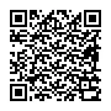 Código QR para número de teléfono +19895330427