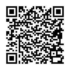 Código QR para número de teléfono +19895330587