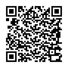 Código QR para número de teléfono +19895330834