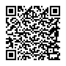 Código QR para número de teléfono +19895331391