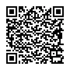 Código QR para número de telefone +19895331612