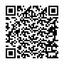 Código QR para número de telefone +19895331703