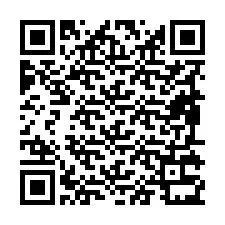 Código QR para número de teléfono +19895331857