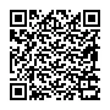 Código QR para número de teléfono +19895331945