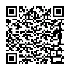 Código QR para número de telefone +19895332005