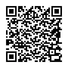 Código QR para número de teléfono +19895332039