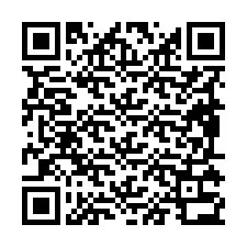 Código QR para número de teléfono +19895332072