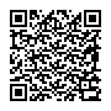 Código QR para número de teléfono +19895332110