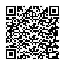 Código QR para número de teléfono +19895332116