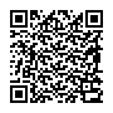 Código QR para número de teléfono +19895332250