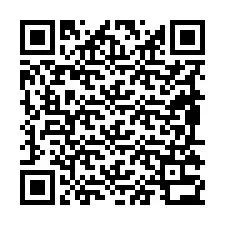 Código QR para número de telefone +19895332274