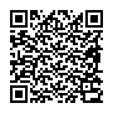 Código QR para número de telefone +19895332373