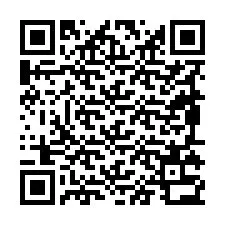 Código QR para número de teléfono +19895332514