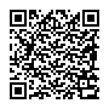 Código QR para número de teléfono +19895332524