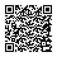 Código QR para número de teléfono +19895332589