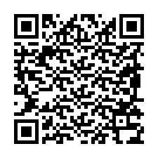 Código QR para número de teléfono +19895334734