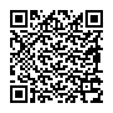 QR-koodi puhelinnumerolle +19895334844