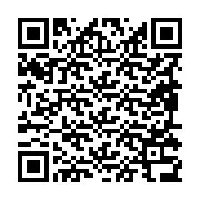 Kode QR untuk nomor Telepon +19895336346