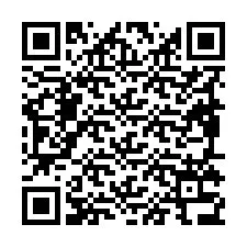 QR-Code für Telefonnummer +19895336602