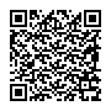 Código QR para número de teléfono +19895339590